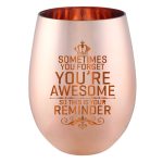 Thank You, Inspirational Wine Glass for women 4